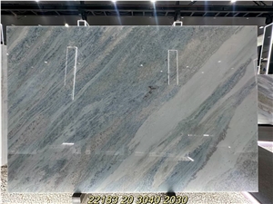 Fairy Blue Quartzite Slabs For Background