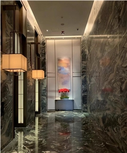 Italy Rosso Luana Stone Bath Countertop