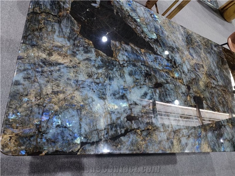 Madagascar Blue Labradorite Table Top