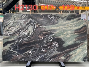 New Cutting Italy Rosso Luana Marble Slab