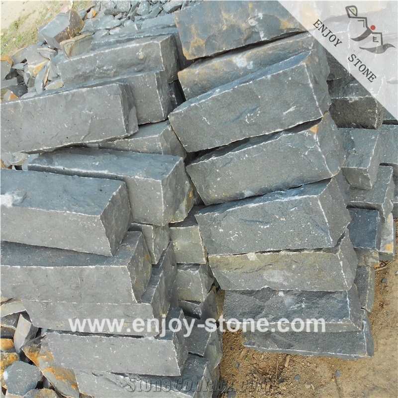 Black Basalt  Paving Stone Natural Split