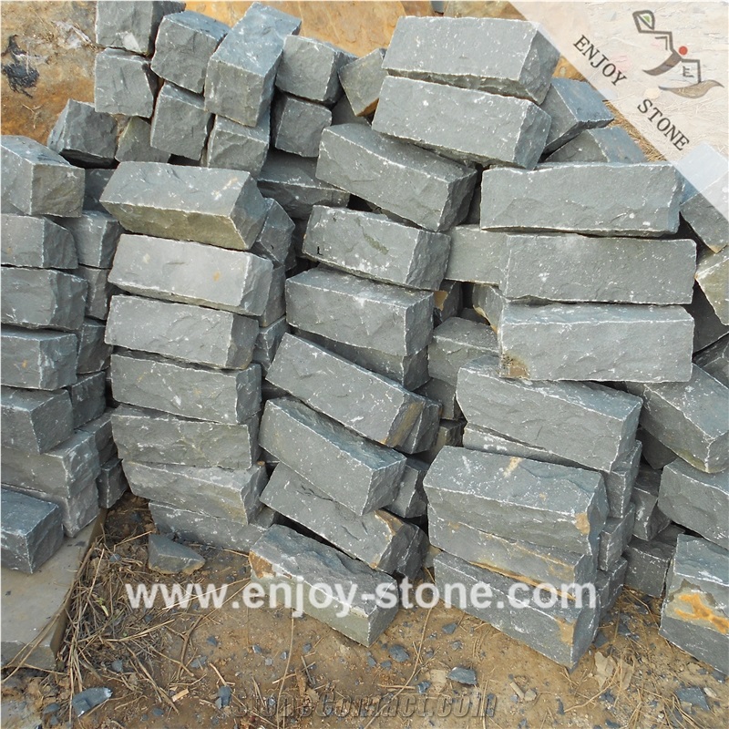 Black Basalt  Paving Stone Natural Split