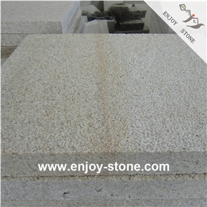 China Flamed G682 Rustic Yellow Tiles For Wall And Flooring