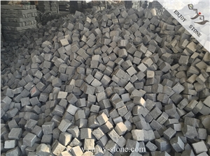 G654 Sesame Dark Grey Cobblestone For Pavers