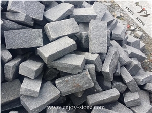 G654 Sesame Dark Grey Cobblestone For Pavers