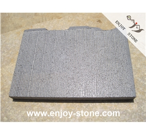 Grooved Basalt Tiles For Wall Cladding