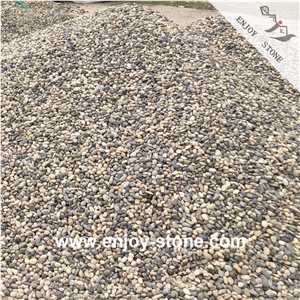 Mixed Size Pebble Stone For Walkway And Pavement
