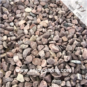 Mixed Sized Pebble Stone For Walkway