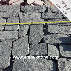 Natural Split China G612 Green Olive Granite For Pavement