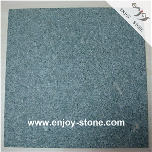 Original Flamed G612 Green Granite Tiles For Wall And Floors