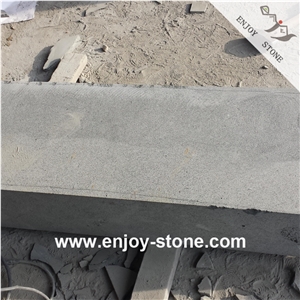 Original Sawn Cut Basalt Curbstone For Roadside