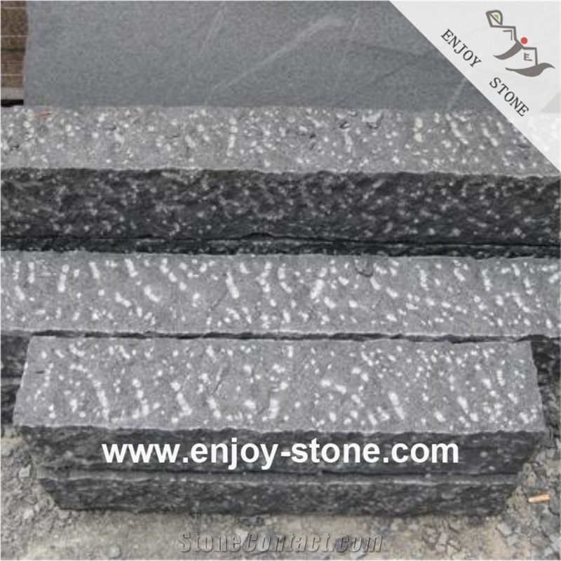 Pineapple G684 Black Pearl Granite Peristele  Blocks