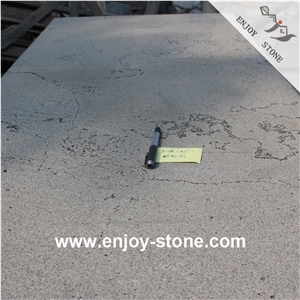 Sawn Cut Lava Stone Tiles For Floor And Wall Cladding
