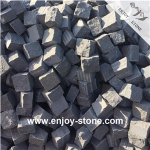Sesame Grey G654 Sawn Cubic Stone For Curbstone