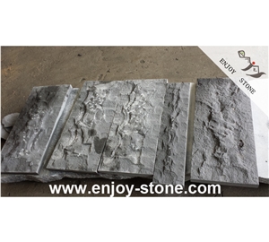 Split Face Grey Basalt Tiles