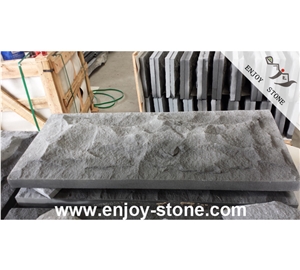 Split Face Grey Basalt Tiles