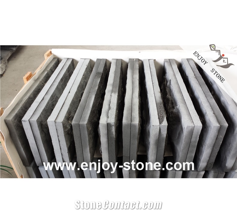 Split Face Grey Basalt Tiles