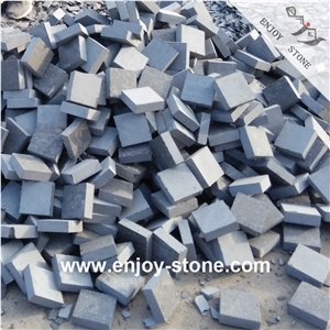 Split/Sawn Cut/Flamed Basalt Cubes For Pavers