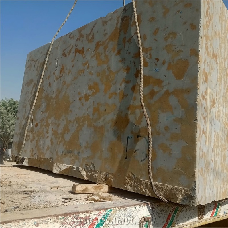 King Gold Marble Blocks