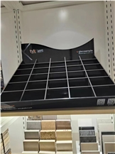 Acrylic Table Display For Quartz Marble Granite Glass Sample