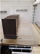 Acrylic Table Stand Rack For Quartz Stone