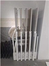 Pull And Push Out Display Rack For Ceramic Tile