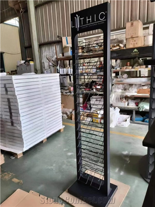 Showroom Metal Display For All Kinds Of Stone Sample