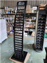 Tower Display Rack For Quartz Marble Granite Sample