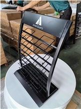Tower Display Rack For Quartz Marble Granite Sample