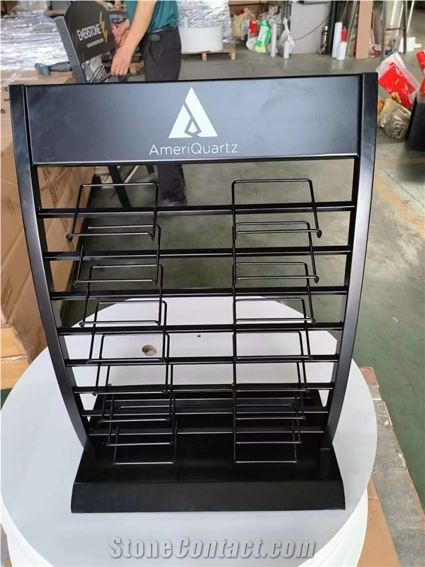 Tower Display Rack For Quartz Marble Granite Sample