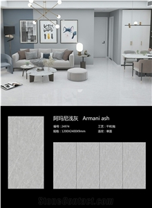 Armani Light Gray Sintered Stone Slabs For Wall And Floor