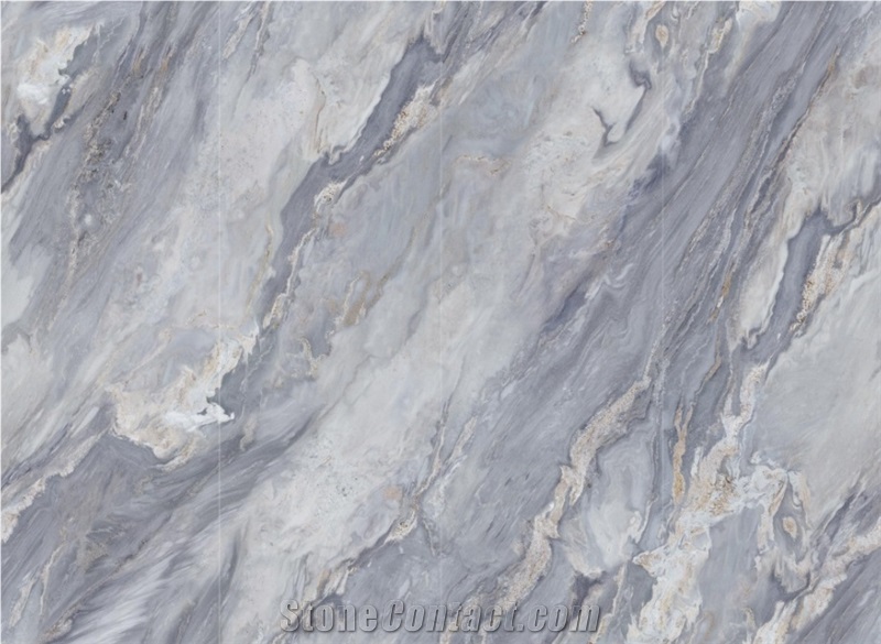 Bulgari Blue Sintered Stone For Floor And Wall