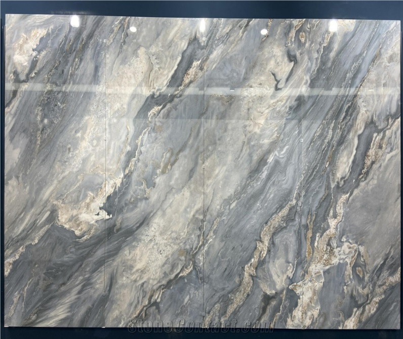 Bulgari Blue Sintered Stone For Floor And Wall
