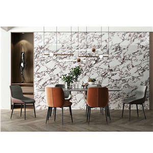 Bulgari Purple Sintered Stone Slab For Floor And Wall