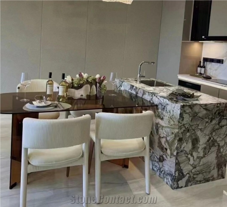 Cold Jadeite Artificial Sintered Stone Slab For Wall