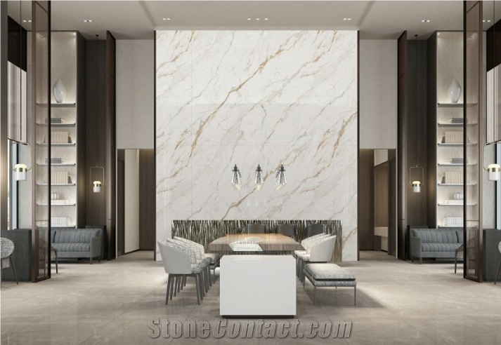 Sintered Stone Carrara Gold