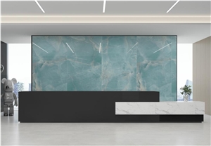 Sintered Stone Cloud Brocade Blue Jade