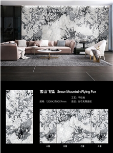 Sintered Stone Snow Mountainn Fly Fox