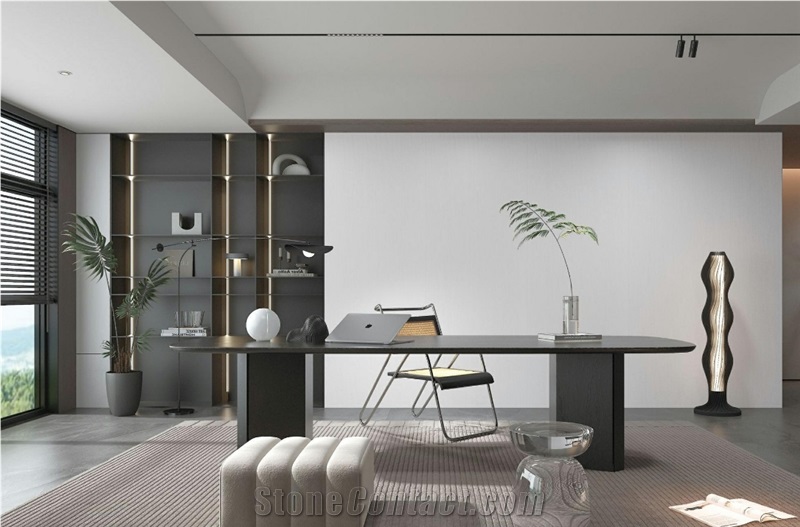 Sintered Wooden Stone Slabs For Floor And Wall Decorate