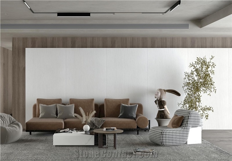 Sintered Wooden Stone Slabs For Floor And Wall Decorate