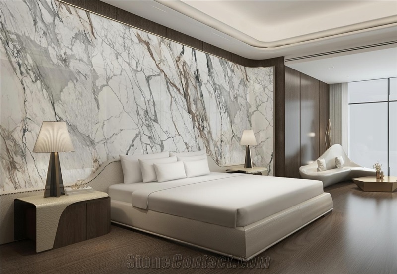 The Golden Days Artificial Sintered Stone Slab For Wall