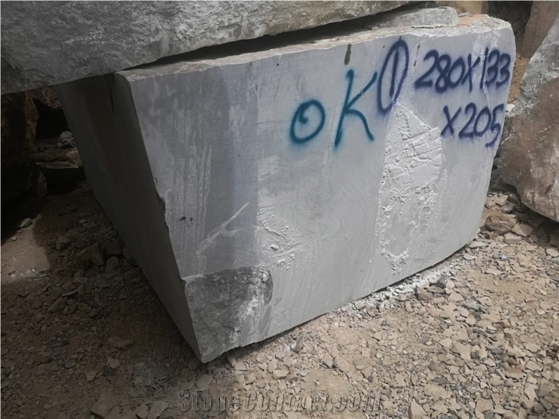 Crystal Grey Marble Blocks