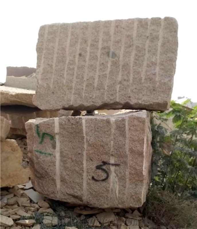 Marina Brown Granite Blocks