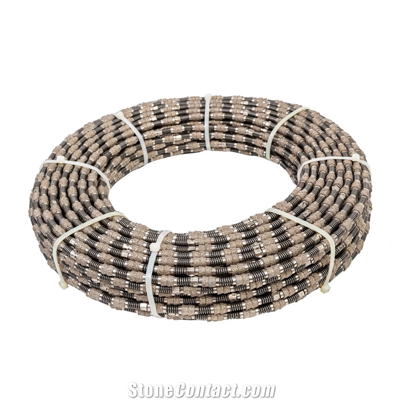 Diamond Wire Saw For Stone Block Cutting Profiling Shaping