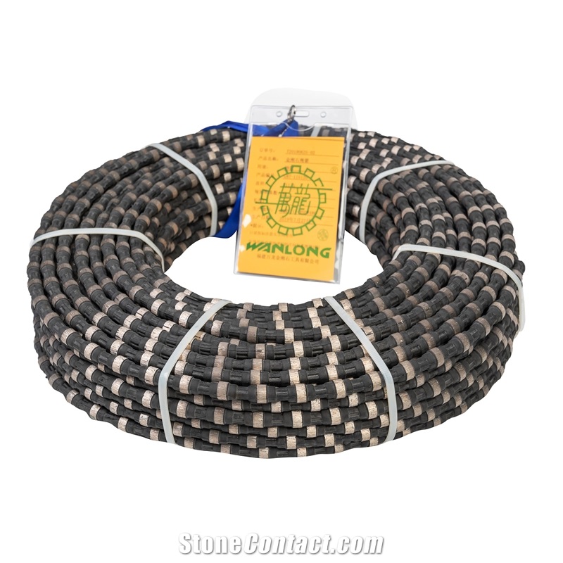 Diamond Wire Saw For Stone Cutting On Wire Saw Machine