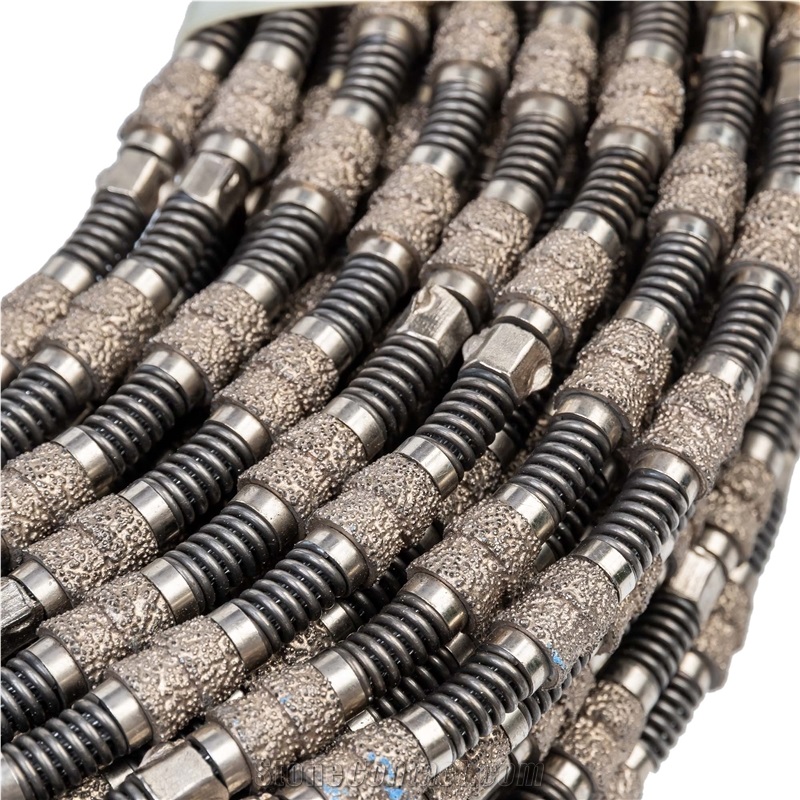 Diamond Wire Saw For Stone Cutting On Wire Saw Machine