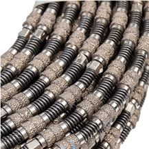Diamond Wire Saw For Stone Cutting On Wire Saw Machine