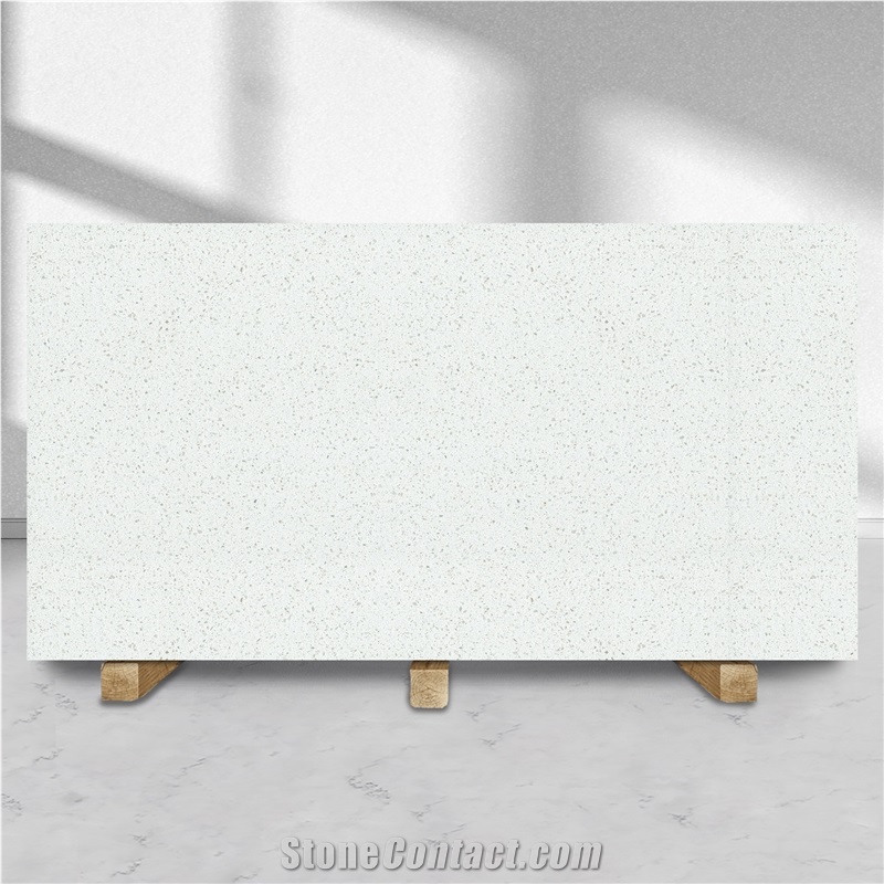 Moon White Quartz Slab