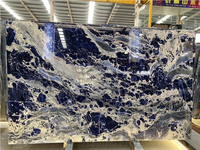 Namibia Blue Sodalite Slab