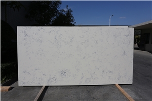 Calacatta White Artificial Quartz Stone Slabs XR2054